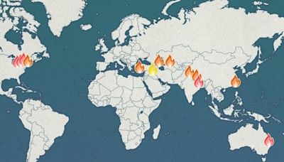 Map reveals the world's mysterious eternal flames