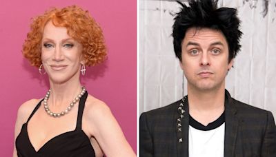 Green Day's Billie Joe supported by Kathy Griffin after Trump mask furor