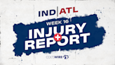 Colts vs. Falcons: Initial injury report for Week 16