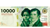 El nuevo billete de 10.000 pesos comenzará a circular en mayo