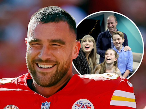 Prince William's "good parent move" praised by Travis Kelce