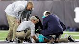 Miami Dolphins' Tua Tagovailoa Taken Off Field on Stretcher, Hospitalized With Head, Neck Injuries