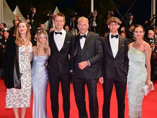 Kevin Costner Says He'll "Never Forget" Attending Cannes Film Festival with 5 of His Children