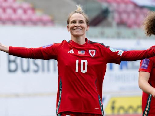 Watch: Jess Fishlock scores a record breaking 45th goal for Wales