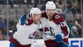MacKinnon scores 2, leads Avalanche past Sharks 4-3 in OT
