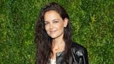 Katie Holmes Swapped Her Tousled Curls For Pin-Straight Hair