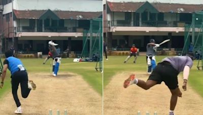 WATCH: KL Rahul Smashing the Bowlers in Nets Ahead of Sri Lanka ODIs - News18