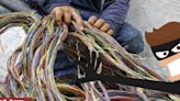 Chile sufrió 60 robos de cable al día el 2022, llegando a más de 22 mil delitos al año, los cuales afectaron a más de 2 millones de personas