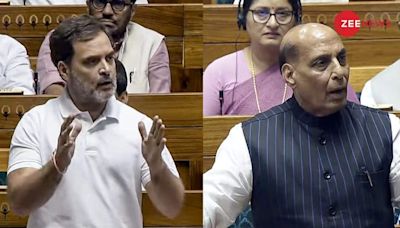BJP, Congress At Loggerheads: Rahul Gandhi, Rajnath Singh Clash Over Agniveer Scheme