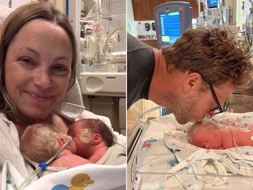 “Bachelor ”Alum“ ”Sarah Herron Welcomes Twin Girls with Husband Dylan Brown 'A Whopping 7.5 Weeks Early'