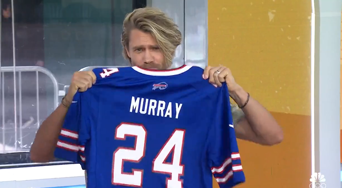 WATCH: Chad Michael Murray reps Bills Mafia on TODAY Show