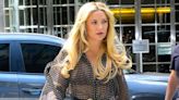 Kate Hudson dons sheer polka-dot dress for album signing in NYC