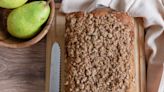 Cinnamon Pear Streusel Bread Recipe