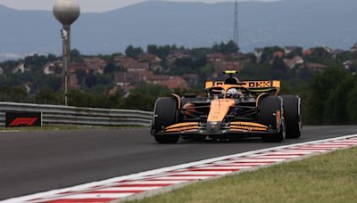 Lando Norris partirá primero en el GP de Hungría tras una accidentada sesión de clasificación