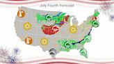 Where storms could disrupt Fourth of July fireworks and festivities