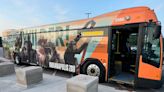 IndyGo celebrates zoo's new chimpanzee complex with special bus wraps