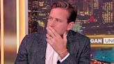 Armie Hammer Breaks Down Crying While Confronted About Cannibalism Allegations