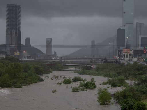 La tormenta Alberto deja lluvias "torrenciales" en su avance sobre el noreste de México