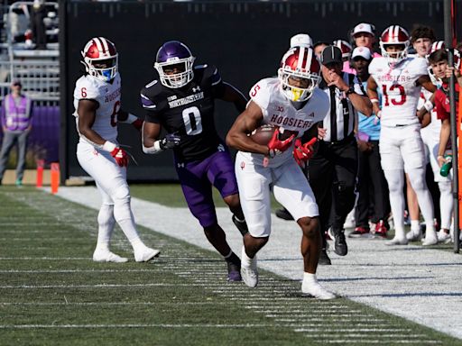 'How is he still going?': Indiana football WR Ke'Shawn Williams shines in Northwestern win