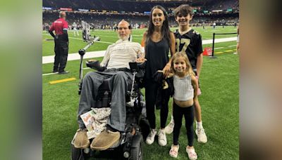 Steve Gleason taken to hospital during Francine landfall; team says he is stable