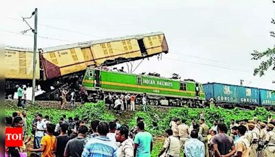 'Not following rule' by goods train driver could have led to crash, says 'joint report' by rly officials | India News - Times of India