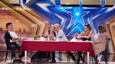 BGT judges furious as act throws food and wine over them in shocking display