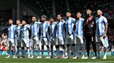 Argentina national anthem is BOOED at Paris Olympics amid racism storm