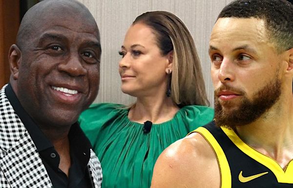 Magic Johnson's Comment About Stephen Curry's Mom Raises Eyebrows