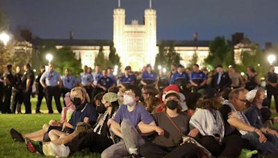 Should Washington U. drop charges against protesters? Faculty to vote on resolutions.