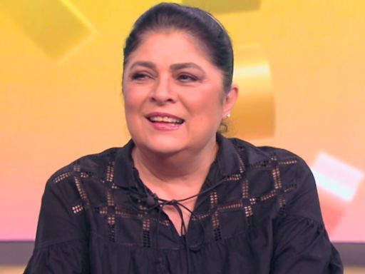 Victoria Ruffo recibe un mensaje inesperado mientras hablaba de su nieta y de los Derbez