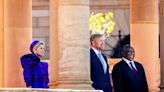 Queen Maxima of the Netherlands Looks Regal in Purple