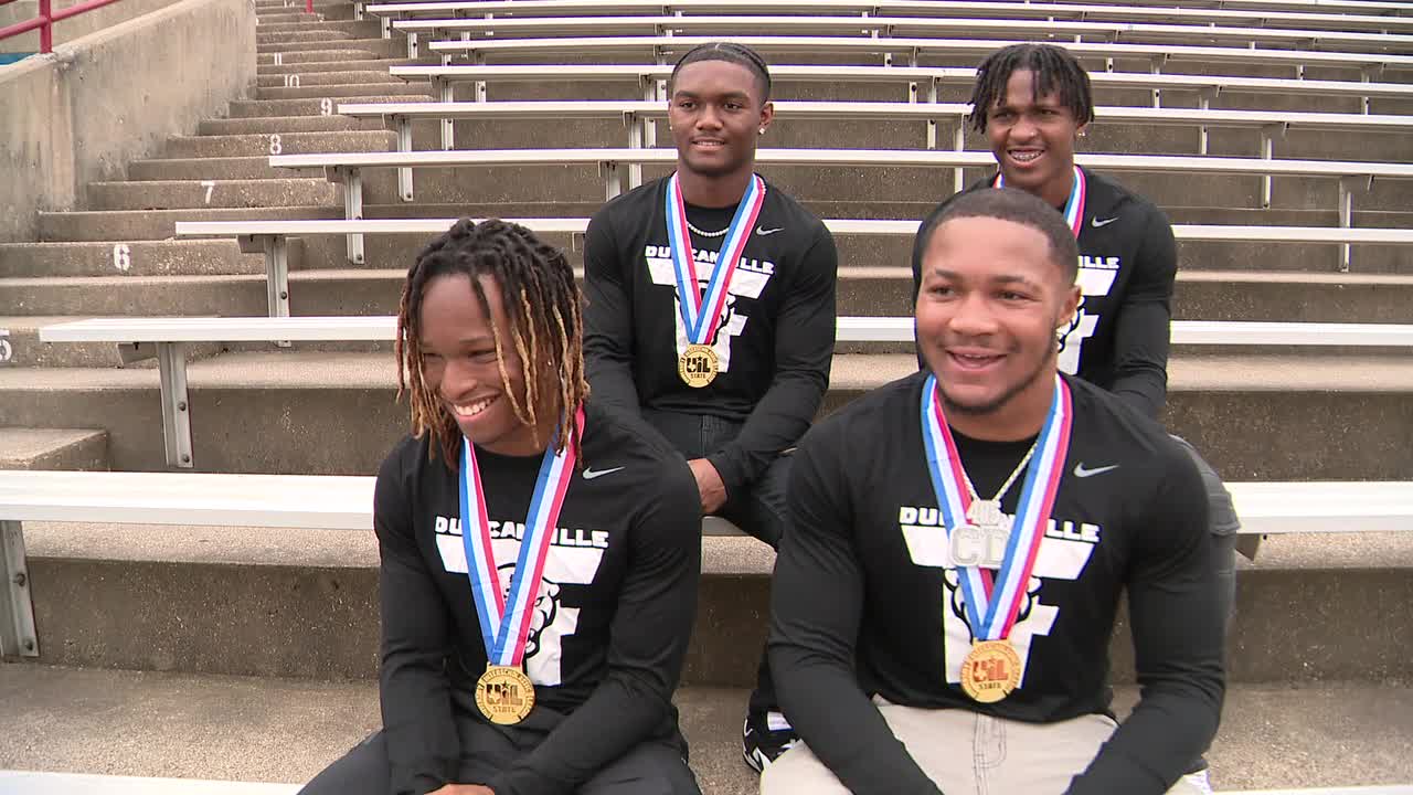 Duncanville boys track team on breaking national record: 'It's a dream come true'