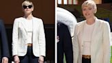 Princess Charlene of Monaco Suits Up in Ralph Lauren for International Rugby Tournament