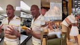 Dwayne Johnson surprises young fan battling bone cancer with in-person lunch