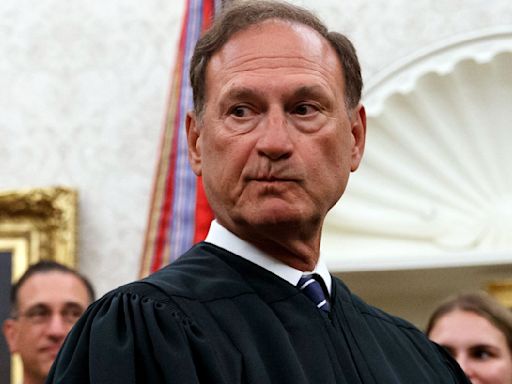 Samuel Alito’s Opinions Are Just as Upside-Down as His Flag