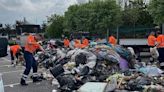 Cheshunt: Gas canisters found in the back of fire-affected dustcart