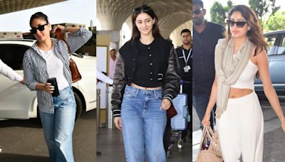 Spotted in the city: Kareena, Ananya, Janhvi, and others jet off to Italy for Anant Ambani-Radhika Merchant’s pre-wedding - see pics