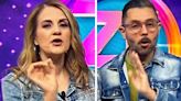 Flor Rubio y Ricardo Casares protagonizan fuerte pelea EN VIVO por un chisme inventado: “Eres como Laura Bozzo”