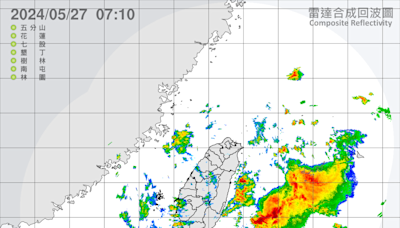 鋒面接近ing！午後中部以北局部大雨來襲 沿海長浪