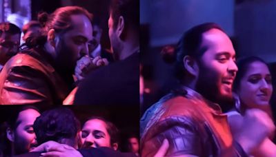 Anant Ambani Kisses Salman Khan's Hand, Dances His Heart Out With Radhika Merchant in Unseen Video; Watch - News18