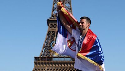 Novak Djokovic 'breaks his golden rule' as Olympic gold celebrations continue