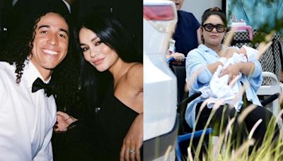 ’High School Musical’ star Vanessa Hudgens welcomes first baby with husband Cole Tucker on his birthday