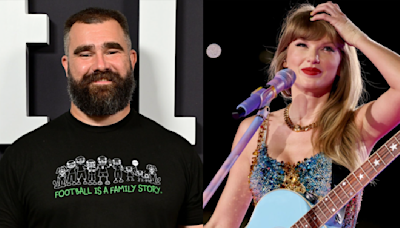 FYI, Jason Kelce Recorded His Daughter Wyatt’s Favorite Taylor Swift Song at the ‘Eras’ Tour