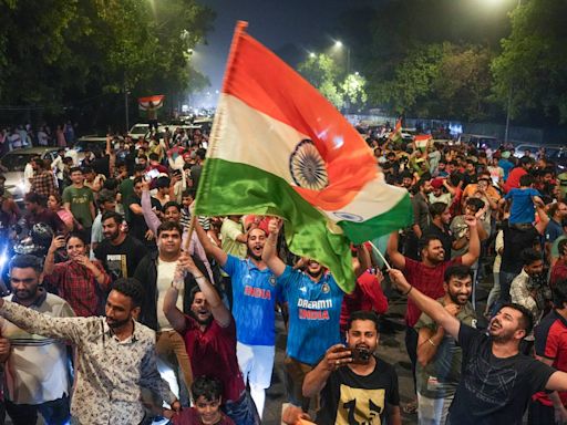 In Pics: Celebrations In Cricket-Crazy India After T20 World Cup Win