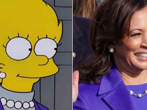 Los Simpson predijeron candidatura de Kamala Harris en episodio de Lisa como presidenta