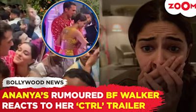 Ananya Panday's rumored boyfriend Walker Blanco's adorable reaction to her next movie CTRL's trailer