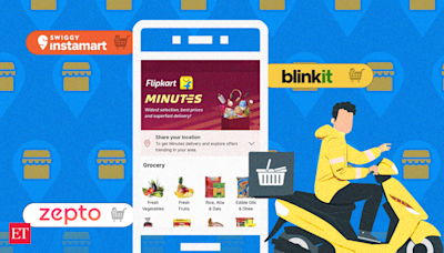 At zero dark 100, Flipkart to fire up quick commerce in festive season - The Economic Times