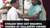 Parshotam Kumar: Civilian who got Shaurya Chakra at Gallantry award 2024