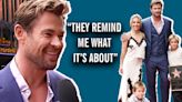 Chris Hemsworth Reveals How His Kids Humble Him & ‘Drag Him Back To Earth’ At Walk Of Fame Ceremony | Access