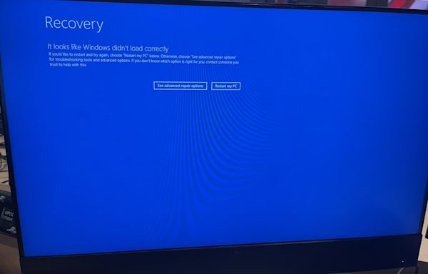 Windows 10 BSOD, stuck at recovery due to CrowdStrike, but there's a fix